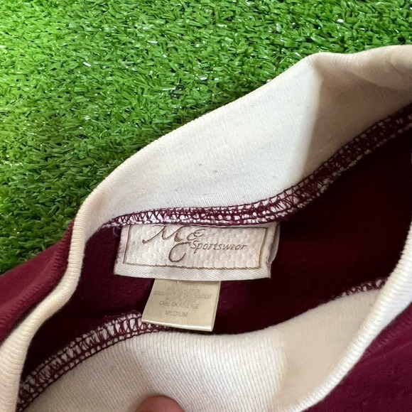 vintage crewneck sweatshirt women's MED.  80s Pullover Grandma Granny Core - Picture 3 of 7